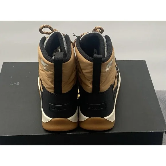 Sorel Women's Whitney II Plus Waterproof Boot Size 8 Tan/Black - Picture 5 of 6